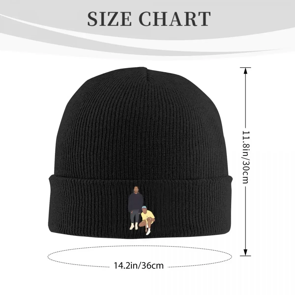 Kanye West Album Rock Knitted Hat Beanies Autumn Winter Hat Warm Acrylic Hip Hop Meme Hip Hop Rap Style Cap for Men Women Gifts