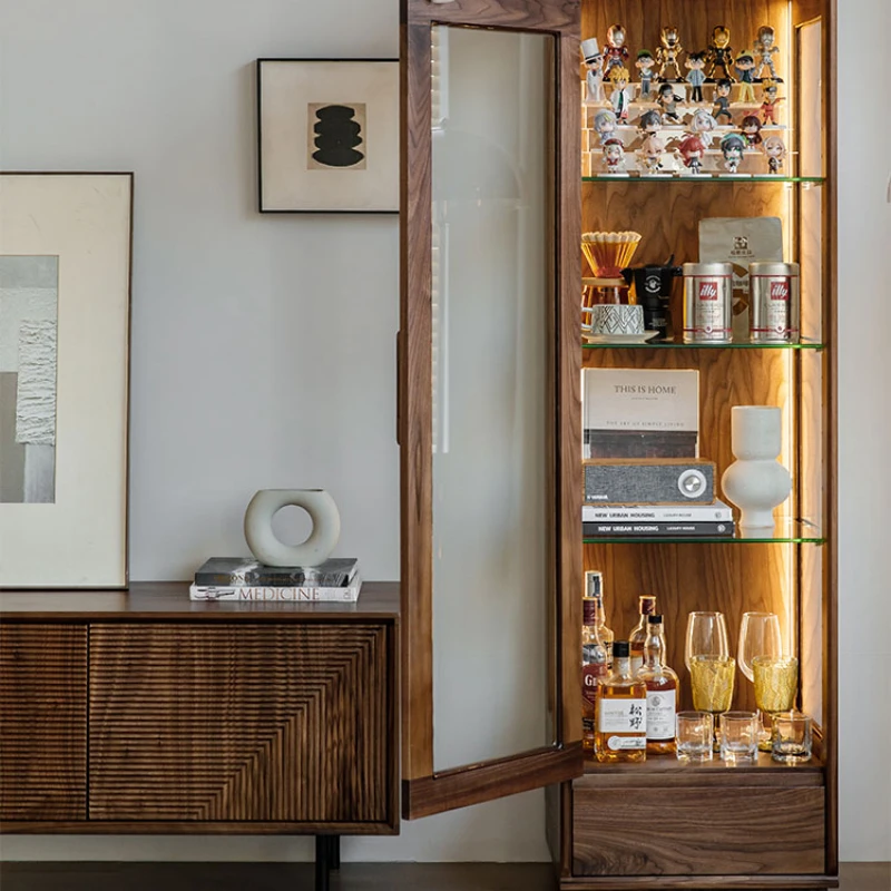 Mobili antichi Armadietto per bevande Accessori per bar di stoccaggio in metallo Appeso frigorifero per vino Scaffali da parete per vitrine di whisky da esterno