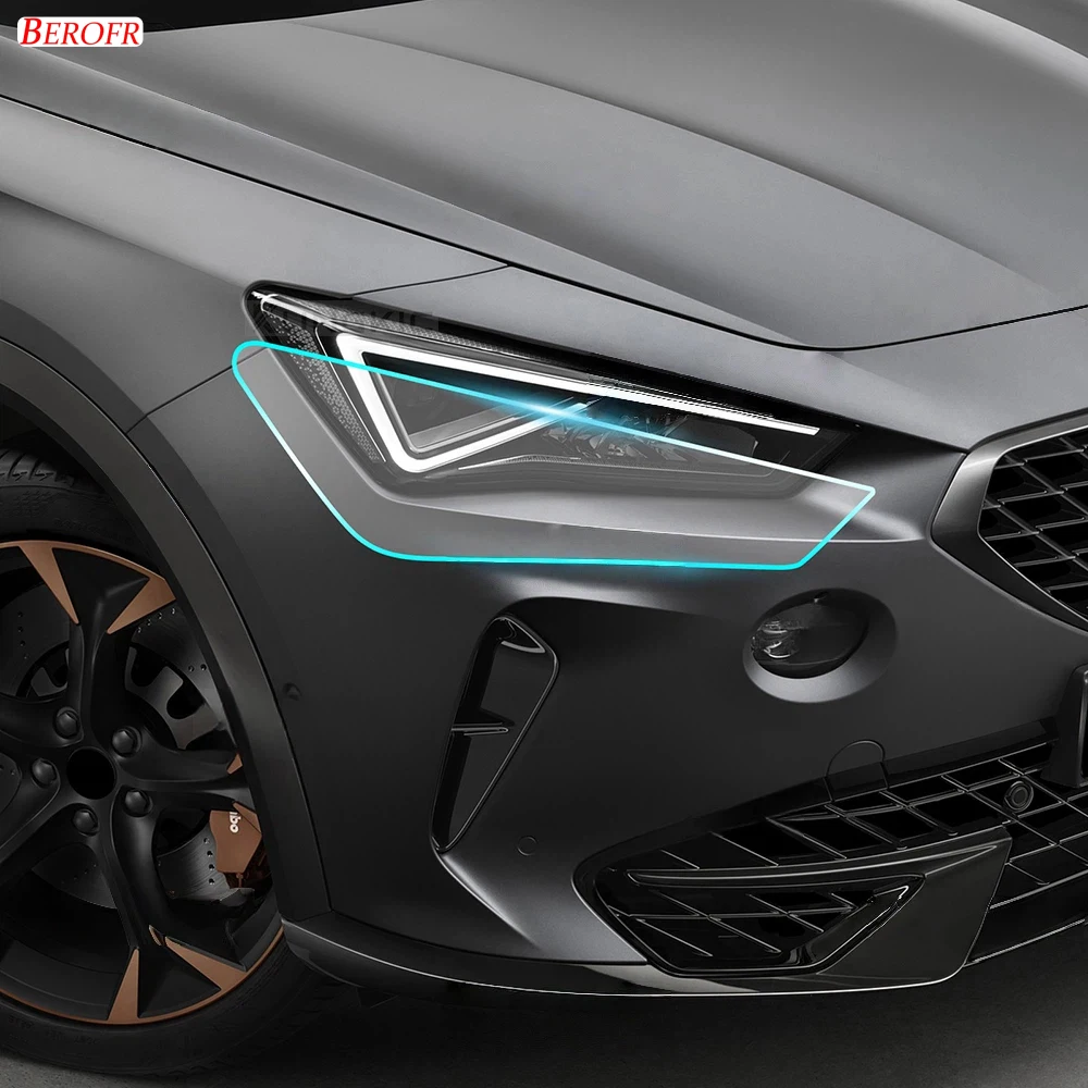 

For Seat Cupra Formentor 2020-2023 Headlight Protection Film Anti-scratch Protective Transparent PPF