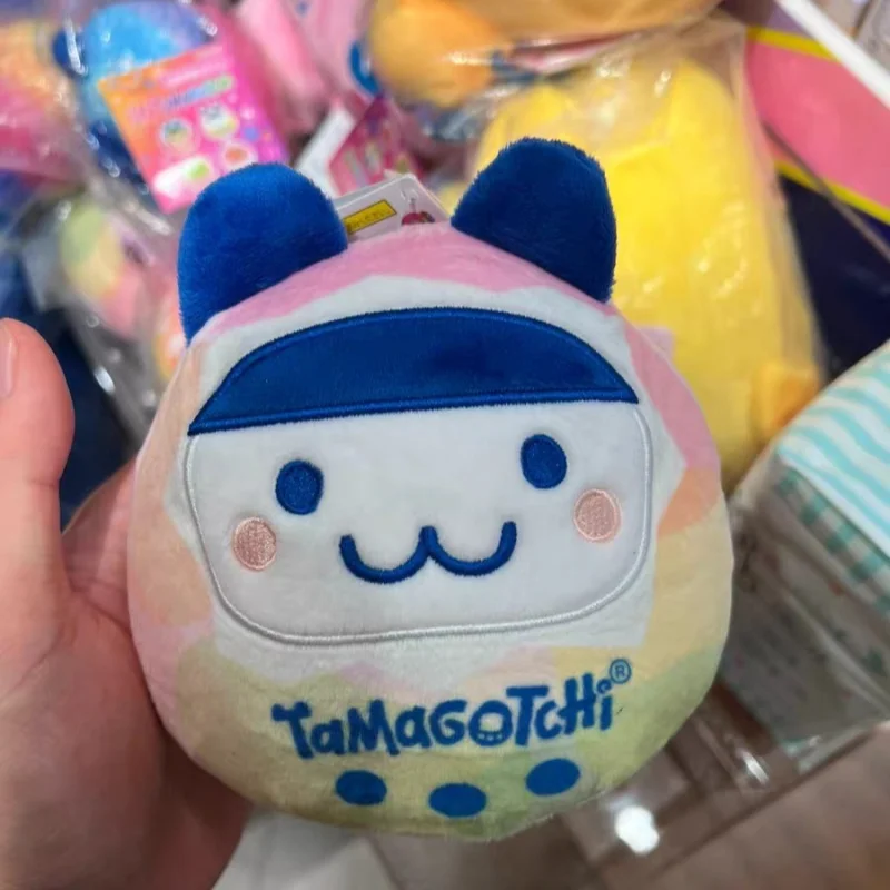 

Bandai Original Tamagotchi Plush Doll Cute Round Stuffed Toy Styling Doll Animal Cartoon Character Collectible Toy Birthday Gift