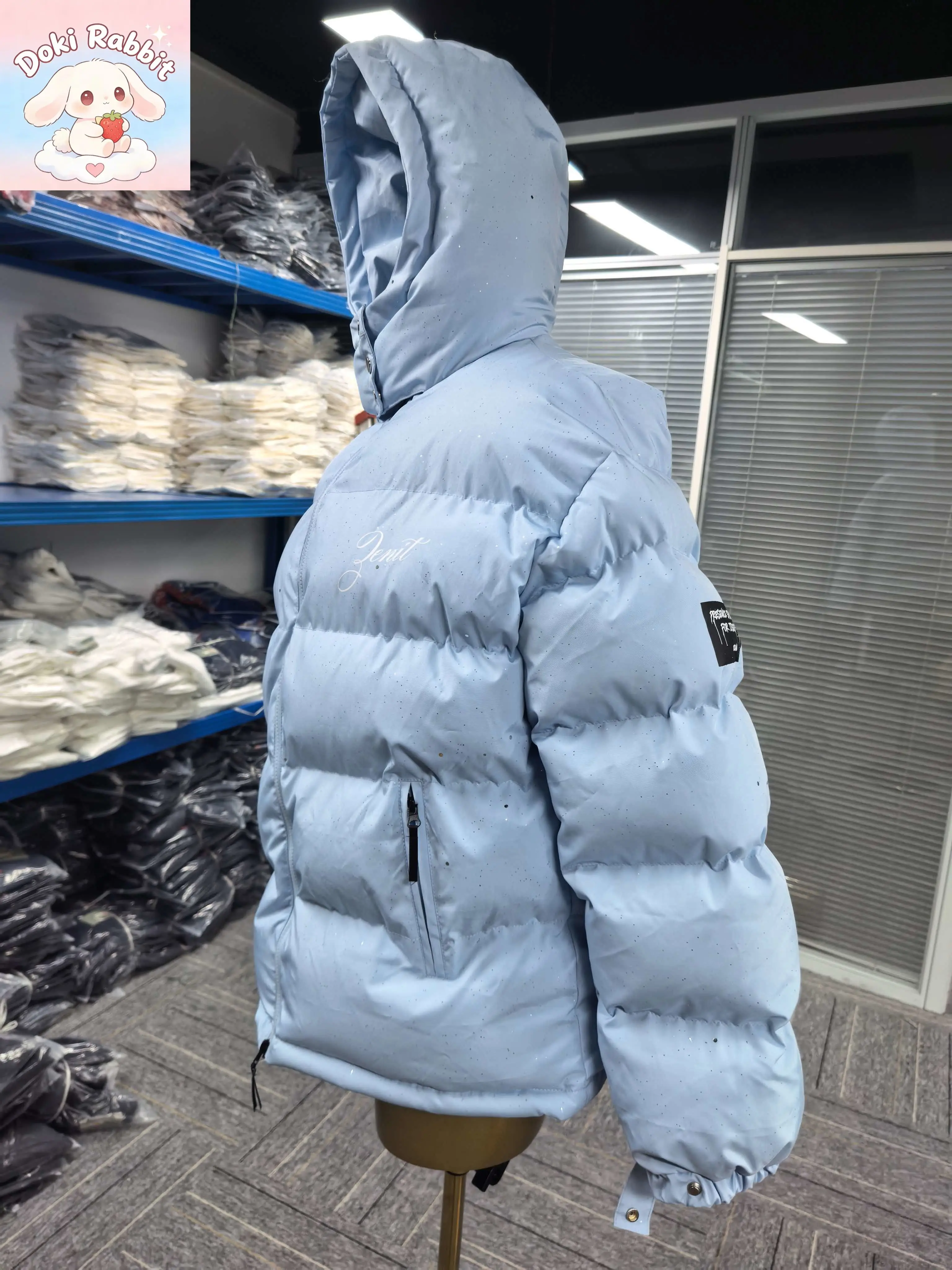 Punk Korean Puffer Padded Cotton Jacket Women's Winter Coat Harajuku Warm Thicken Vintage Zip Up Jackets Casual Y2k Outfits New