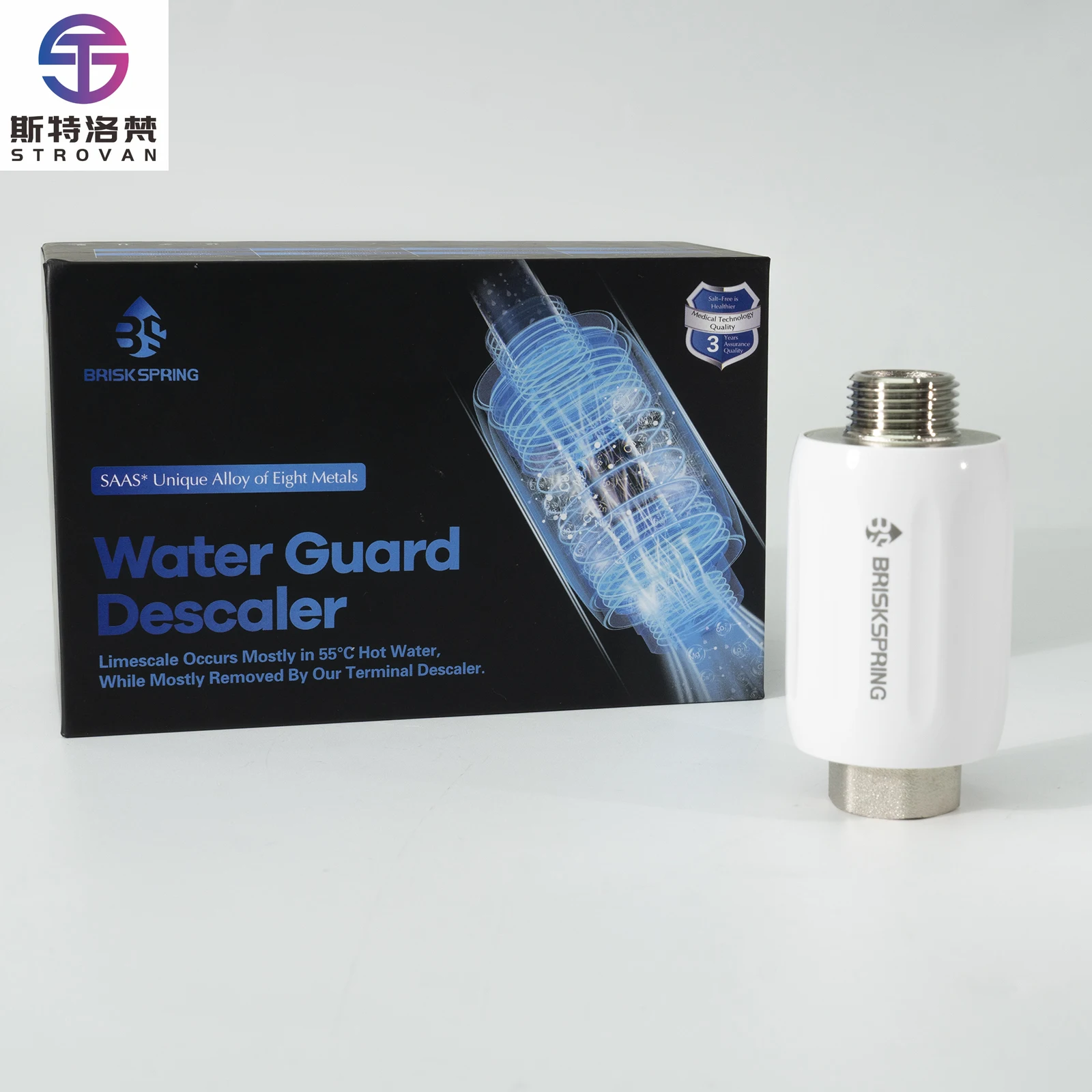 

STLF Inline Scale Inhibitor for Whole House Water Systems to Reduce Hard Water Damage