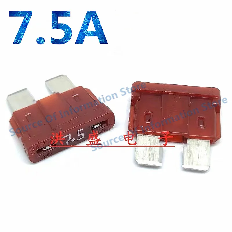 10Pcs, Blade Fuses Rated, 32V, 1A, 2A, 3A, 4A, 5A, 7.5A, 10A, 15A, 20A, 25A, 30A, 35A, 40A, 257 Medium Blade Fuse