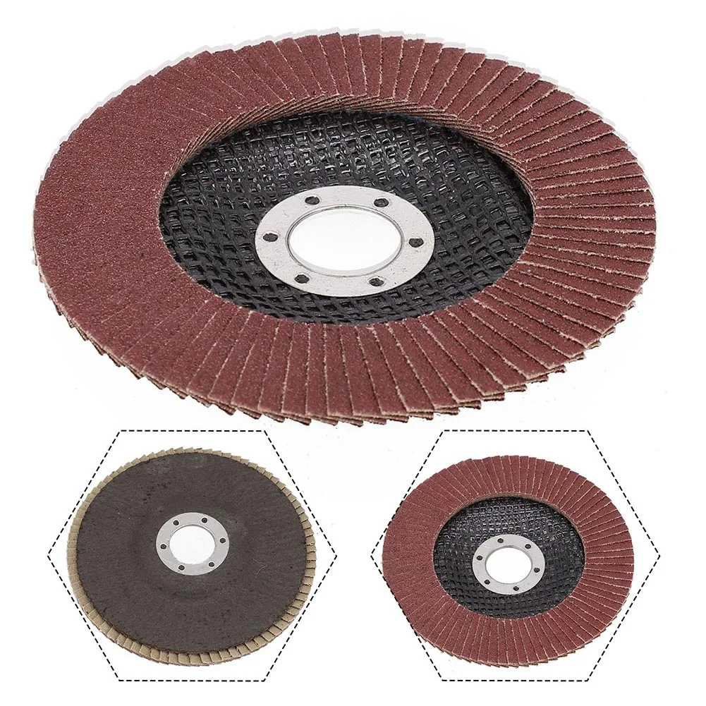 3pcs 125mm Sanding Flap Discs 5 In Grinding Discs Wood Cutting Sanding Wheels Metal Resin Fast Cut Saw Blade Angle Grinder Tools