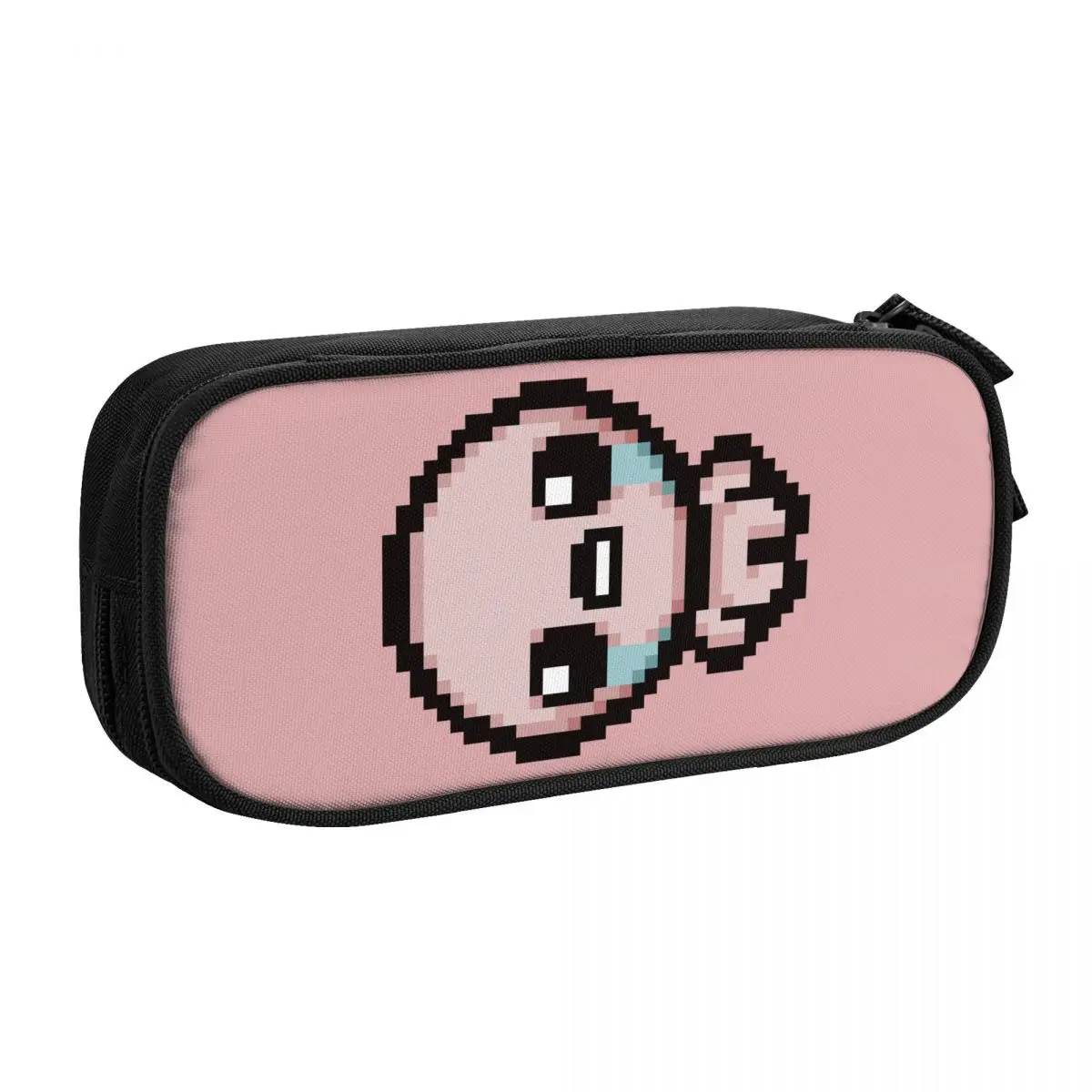Custom The Binding Of Isaac Pixel School Pencil Cases Girls Boys Large Storage Pencil Bag Pouch Students Stationery