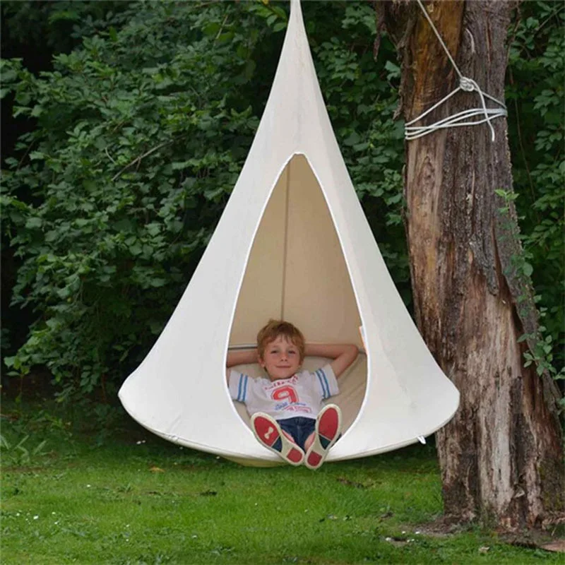 hot sale camping outdoor courtyard Oxford cloth patio hammocks swings chair