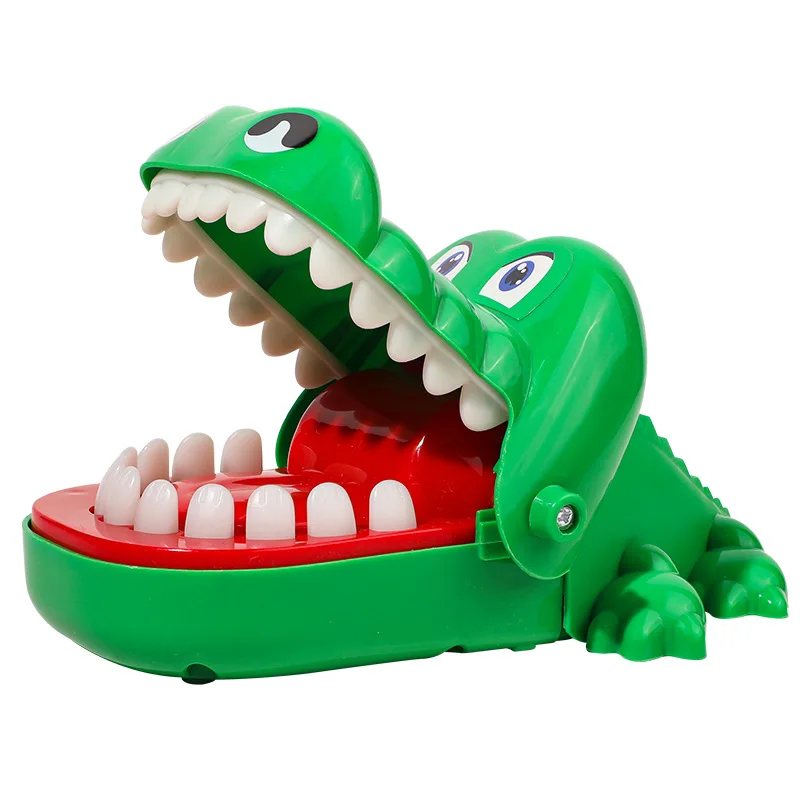 

Bite Finger Crocodile Pinch Toy Classic Family Games Party Mischief Children's Lucky Games Stress Relief Toy
