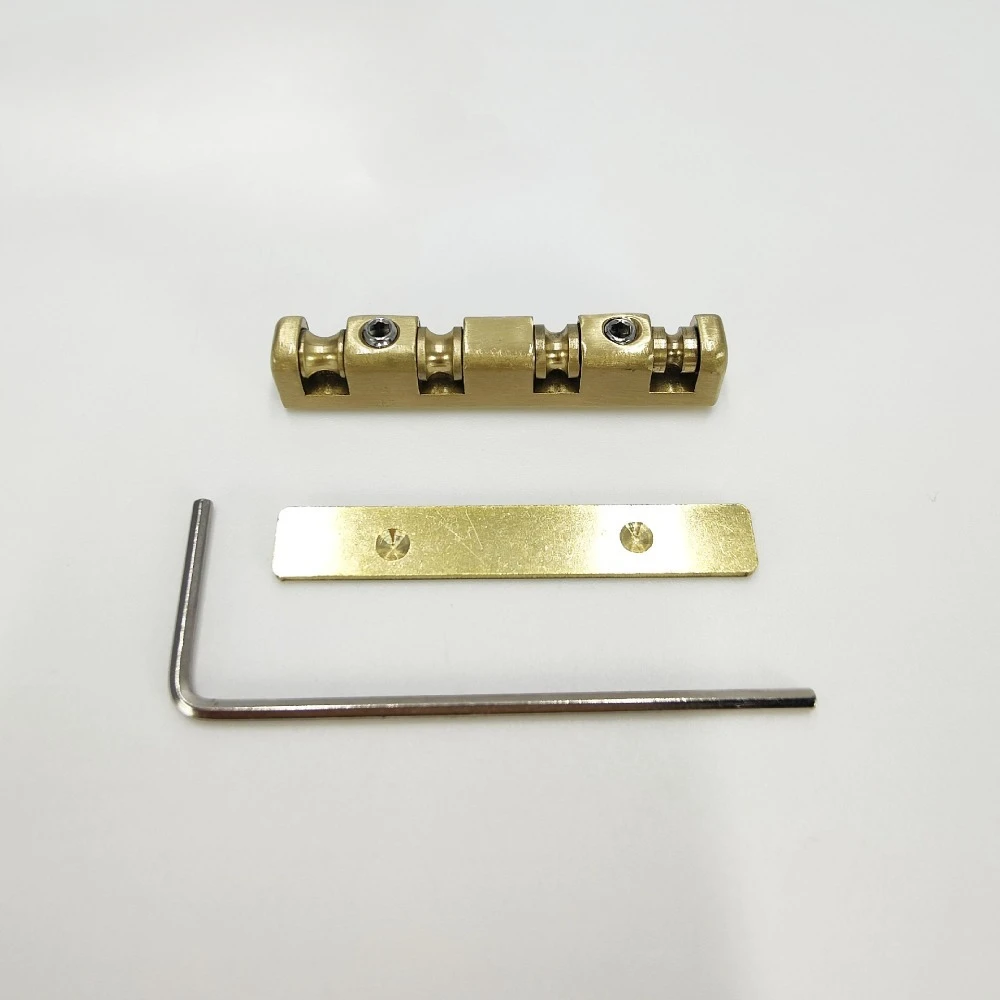 

Adjustable Bell Brass Nut Guitar Brass Bridge Nut 3.5*42mm Split Regulation Nut Replacement Parts For ST TL Electric Guitar