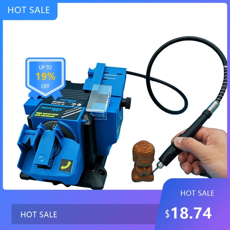 Multi Purpose Electric Knife Sharpener Grinder Polishing Machine For Knives Scissors Drill Bit Household Use
