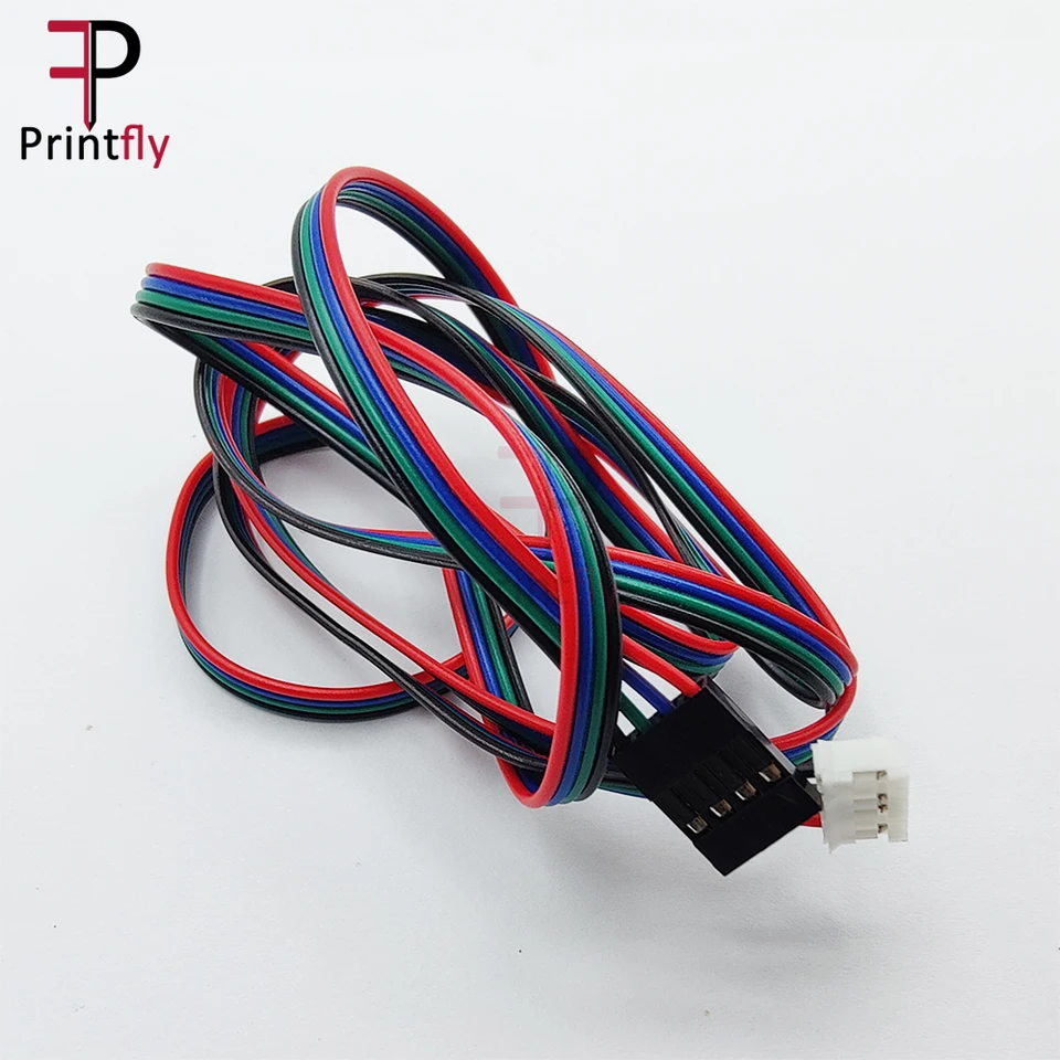 Iverntech Nema 17 Schrittmotor-Kabel – 6 Stück, 2 M, XH2.54 4-polig Auf 6-polig, Für 3D-Drucker & Stepper Motoren