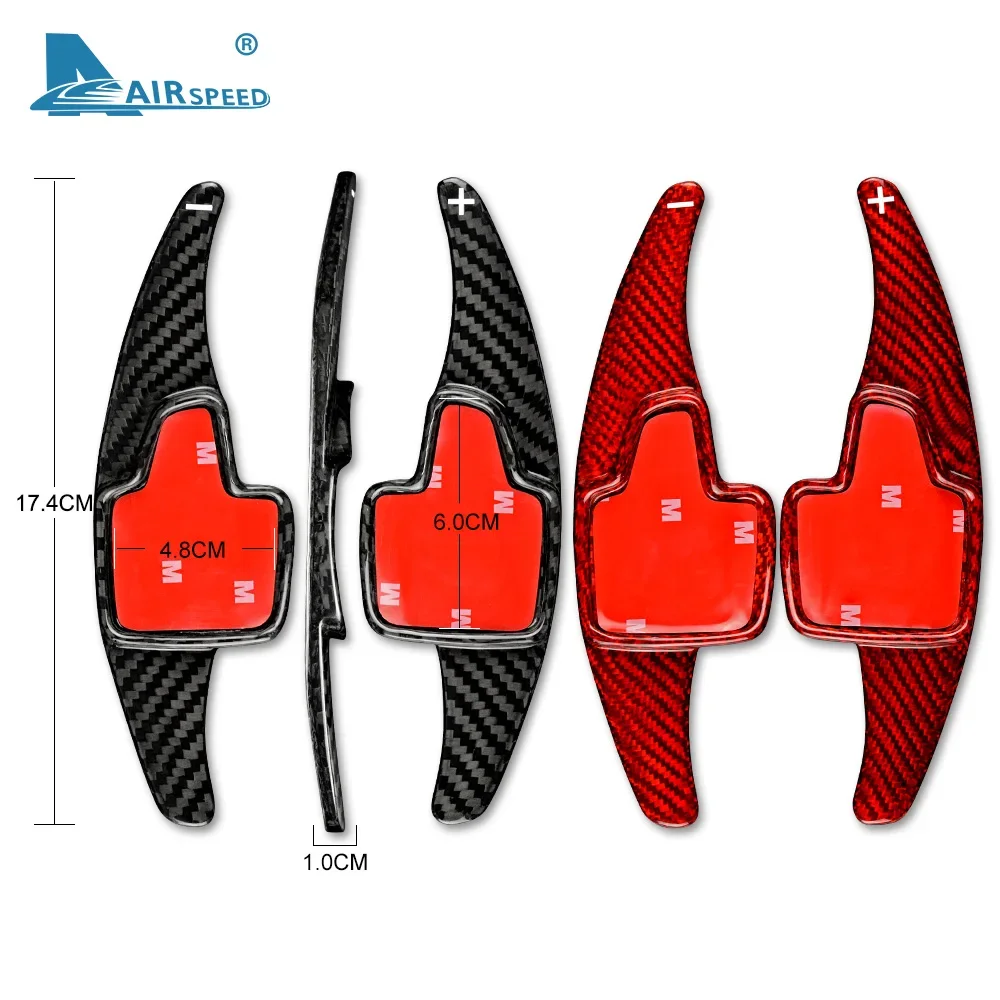 

Жесткое сухое углеродное волокно для Ford Kuga Focus EcoSport Escape 2017 2018 2019 2020, аксессуары, наклейка на руль, переключатель передач