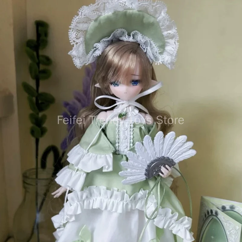 Come4free 1/6 Bjd Hair-Planted Posable Doll Minty 4th Gen Feather Fog Poetry Collectible Action Figure Accessories Doll Clothes