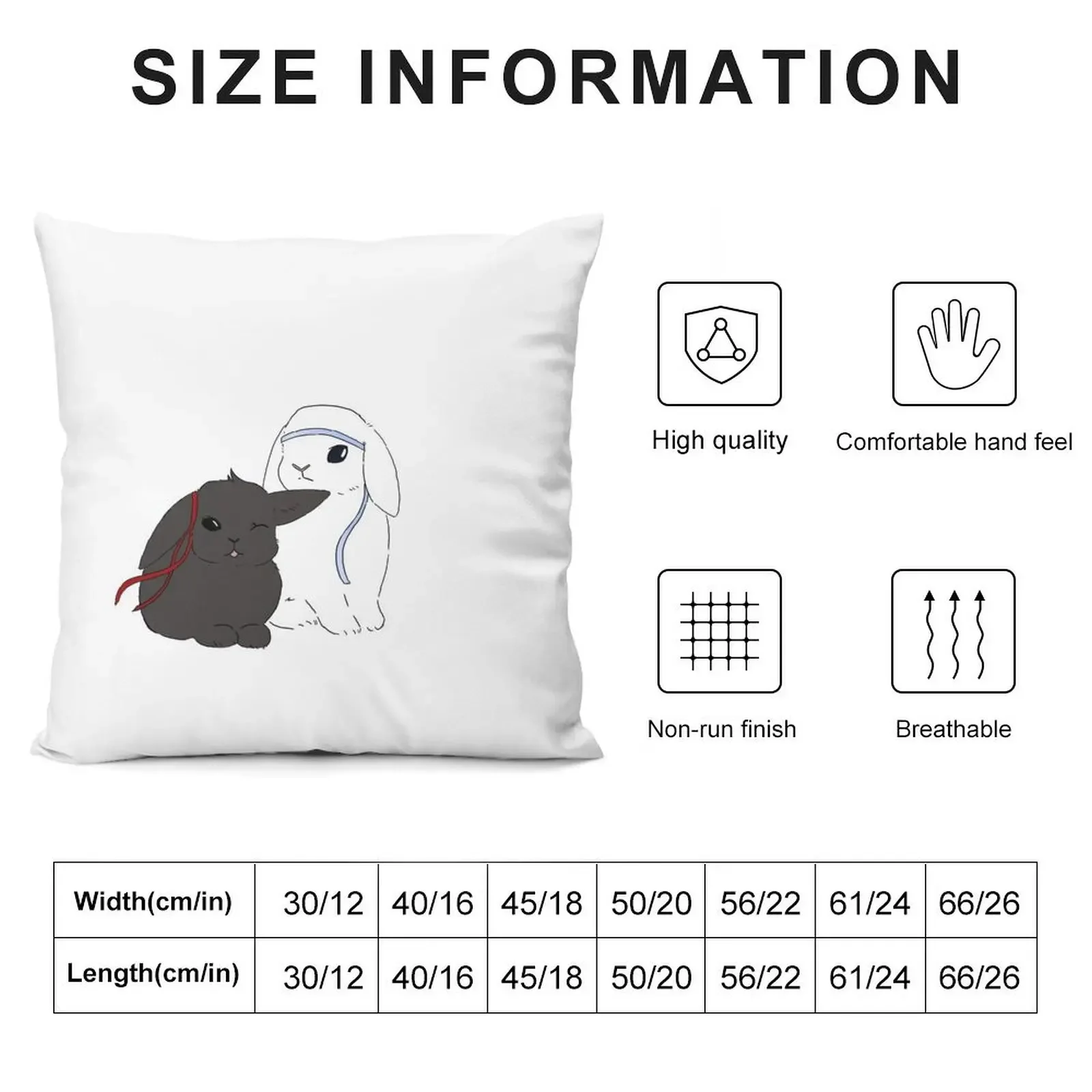 The Untamed, Wangxian, Mo Dao Zu Shi Throw Pillow Christmas Pillows Christmas Pillow Covers Christmas Covers For Cushions pillow