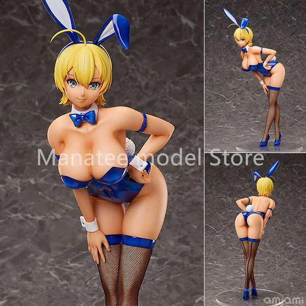 FREEing Original Food Wars! Shokugeki no Soma Ikumi Mito: Normal Bunny Ver. 1/4 PVC Action Figure Anime Model Toys Doll Gift