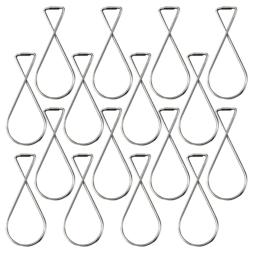 

100 pcs Automatic Rebound Hooks Steel Galvanized Clips for Ceiling Tiles Hanging Decorations Chandeliers Strong Load