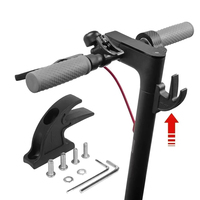 For Xiaomi Mijia M365 Pro 1S Pro 2 Electric Scooter Storage Hanger Bag Parts Metal Front Hook Kit with Screws Spanners Aluminium