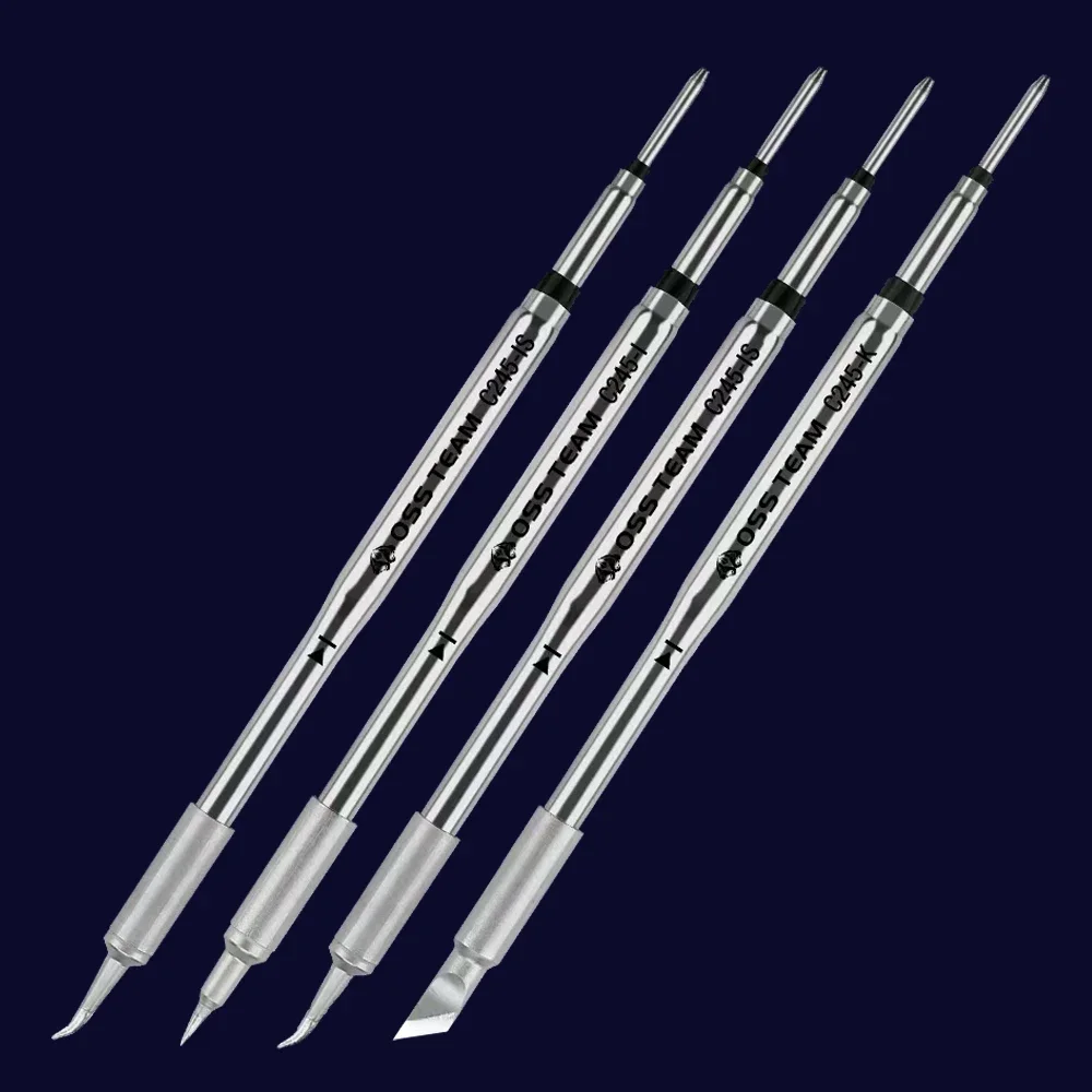 

5pcs/lot OSS C245 I IS K SK Tips Soldering Iron Tip Cartridges Compatible For T245 Soldering Station