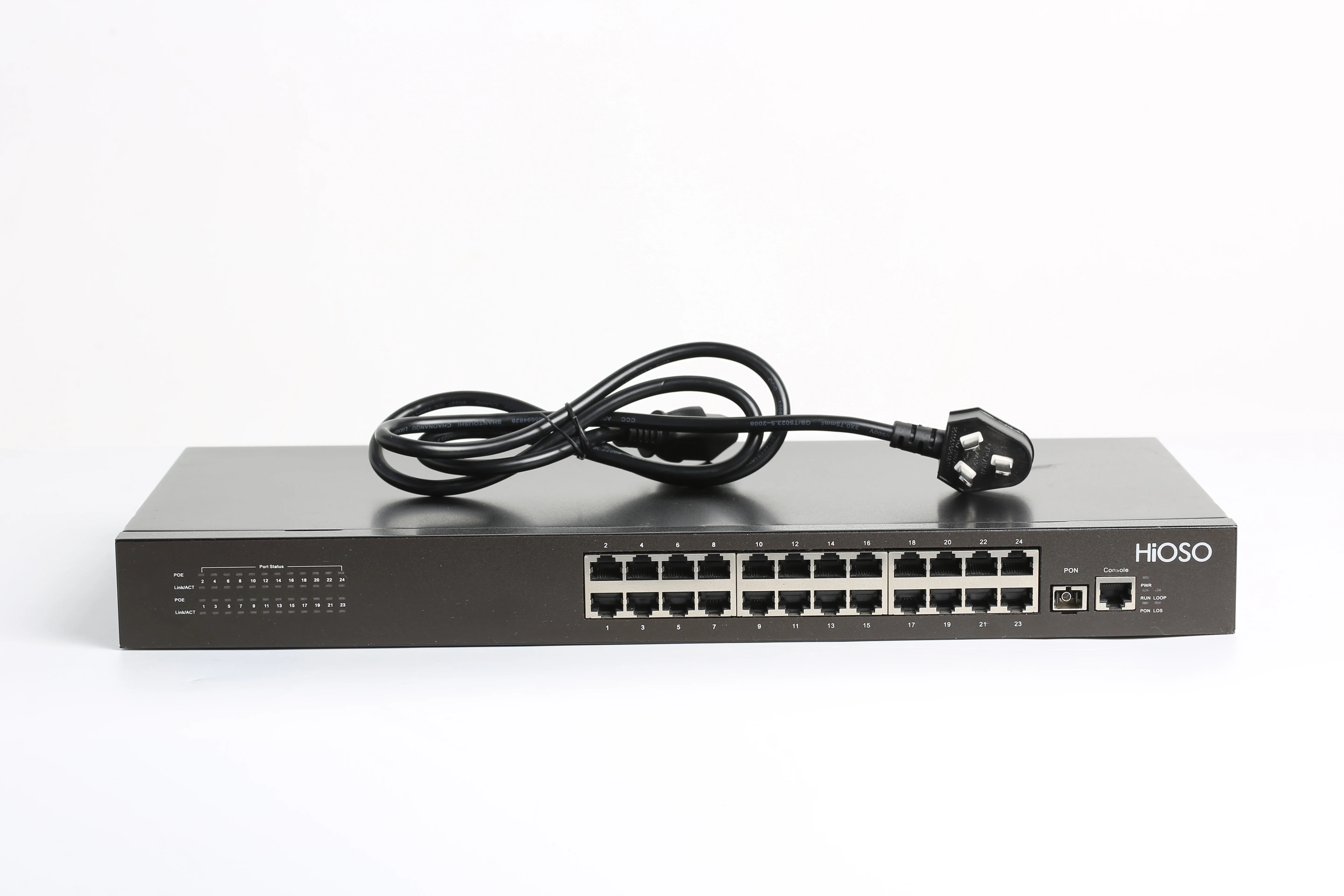 High quality reverse poe onu 24port POE 10/100Mbps EPON ONU