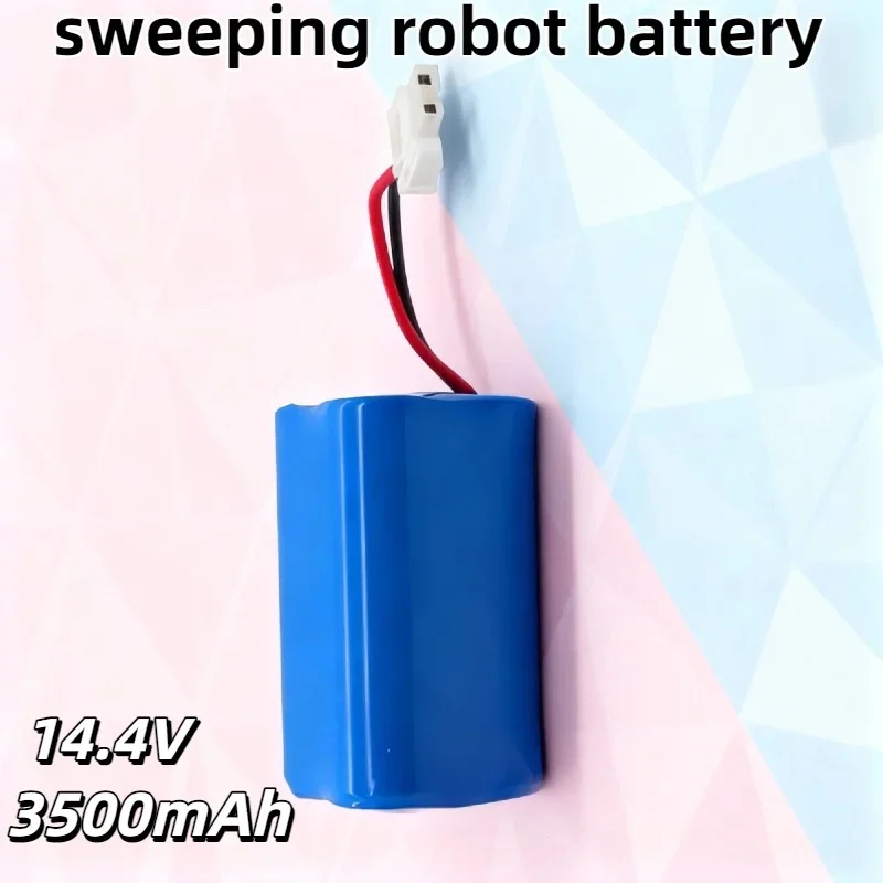 14.8V Rechargeable Lithium Battery – 2600mAh Spare Accessory ,for Ilife A4s/A7/V7s Plus/V55 Pro/W400/A9s/CR130 Robot Vacuum