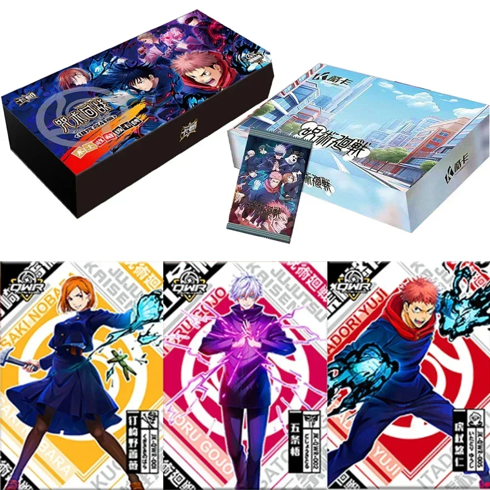 Jujutsu Kaisen Card Curse Warlock Chapter Gojo Satoru Fushiguro Megumi Itadori Yuji Anime Characters Collection Card Toy Gift