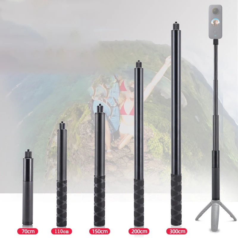 Insta360 Selfie Stick para Gopro, Acessório para Câmera Panorâmica, Bullet Time Bundle Handle, X4 X3