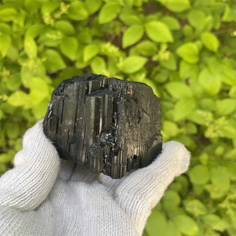 431g Natural Black Tourmaline Gravel Raw Gemstone Mineral Specimen Crystal Healing Advanced Collection Eliminate