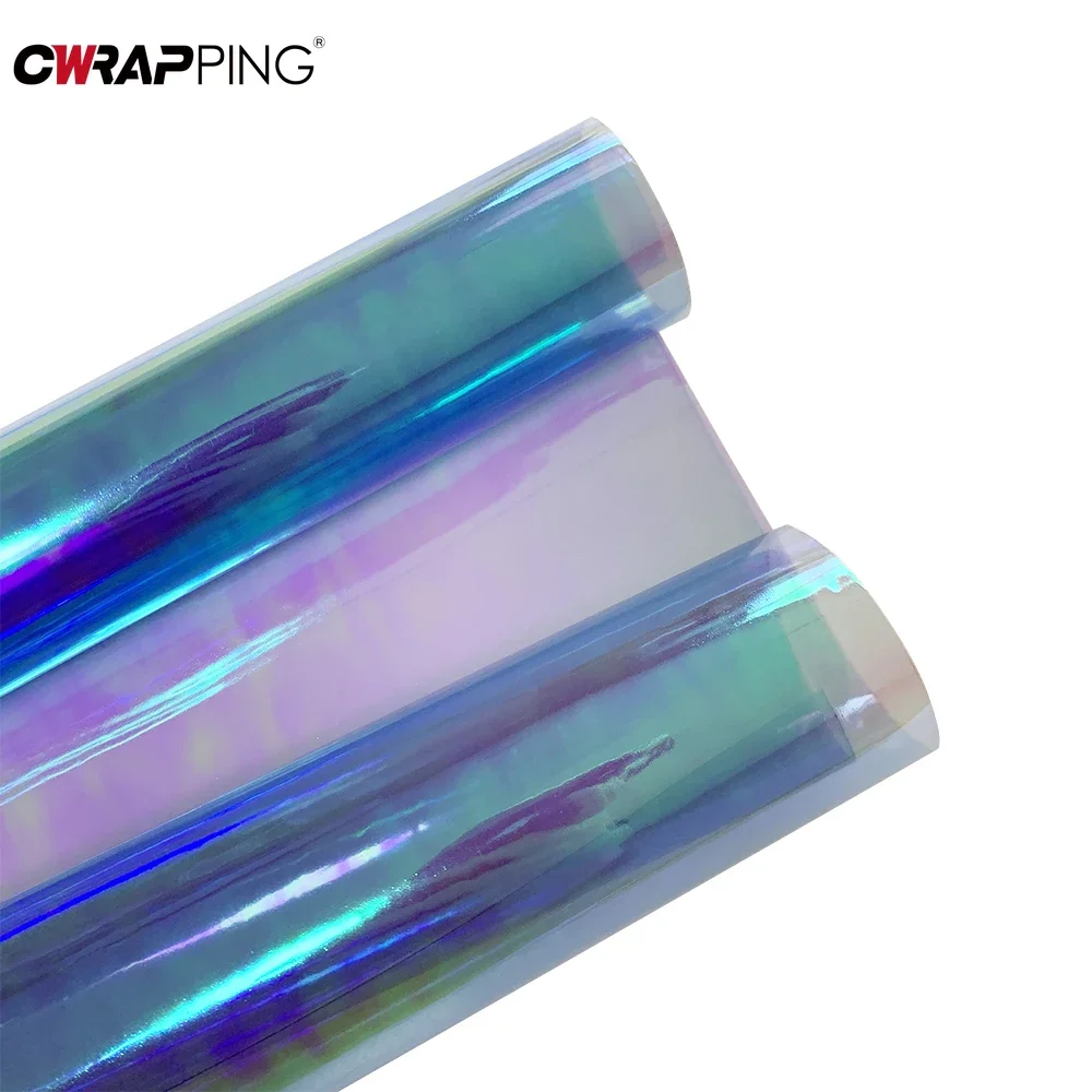 ​Car Headlight Tint Fog Light Taillight Chameleon Headlight Tint Film Black Tint Vinyl Film Waterproof Film for Car Accessories