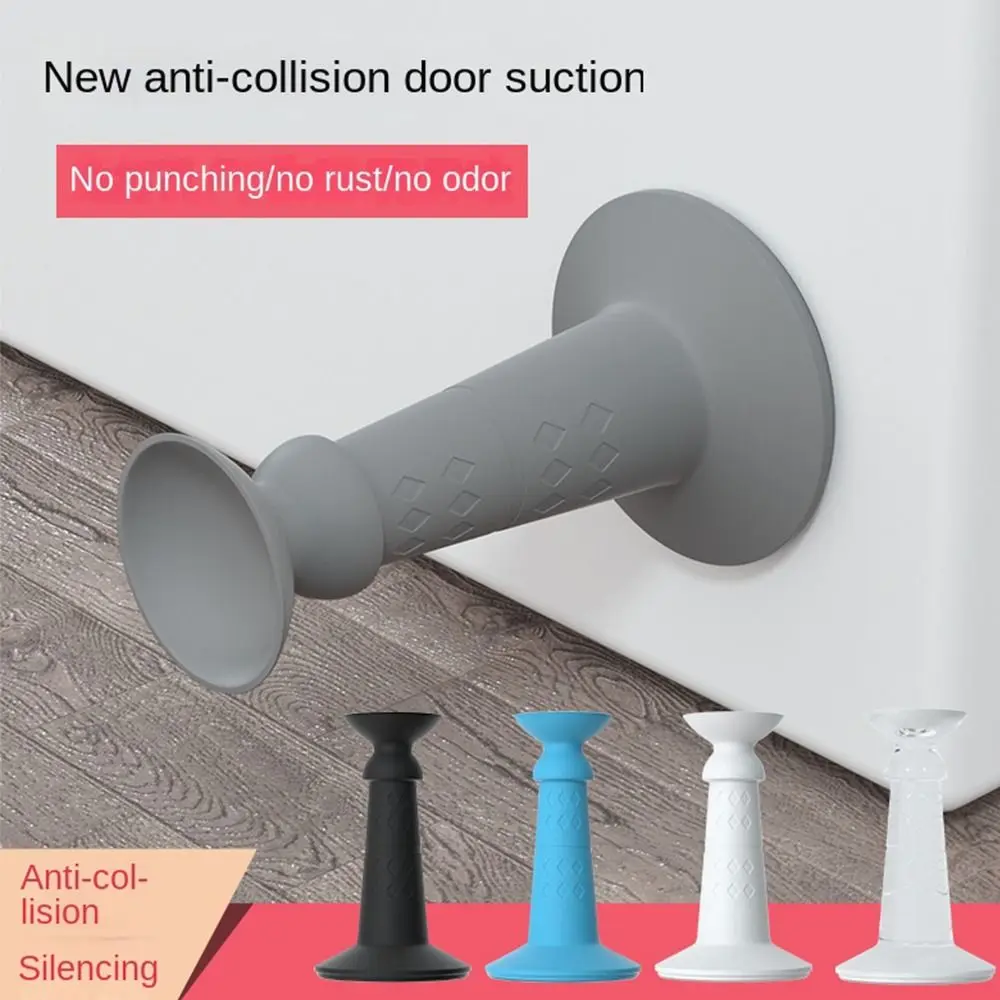 

Anti-bump Anti-collision Door Rear Retainer Bumper Silicone Hidden Door Suction Wall Protector Door Holder Door Stopper