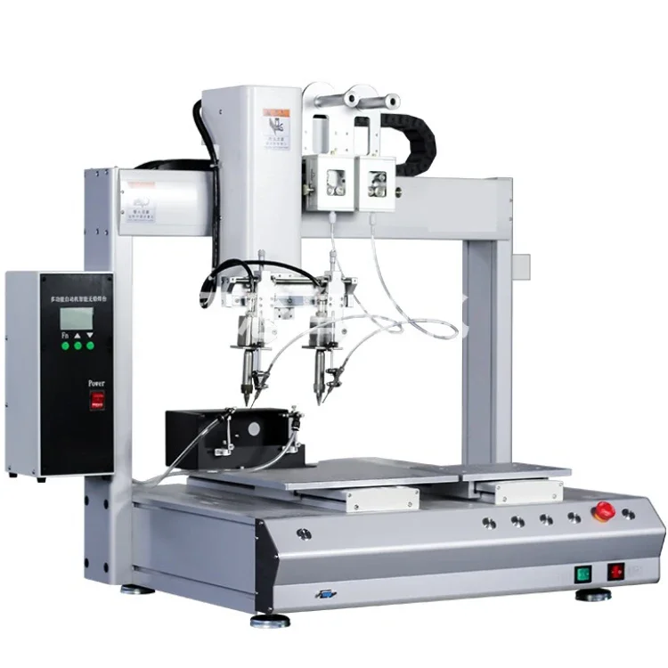 Desktop automatic 4 axis dip soldering robot PCB solder machines