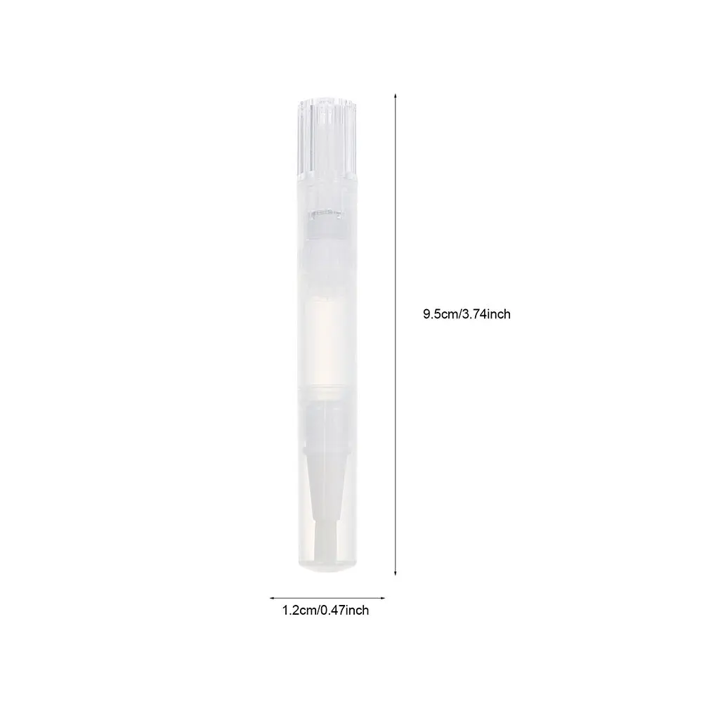 Bolígrafo vacío para aceite de uñas, bolígrafos para manicura, pincel portátil para aceite de cutícula, aplicador de Arte de uñas, suministro de manicura, tubo de brillo de labios vacío, 8 Uds.