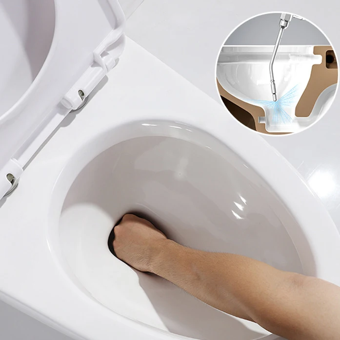 Bathroom Accessories Set Ceramic Comodes White Color Australia Standard Wc Toilet