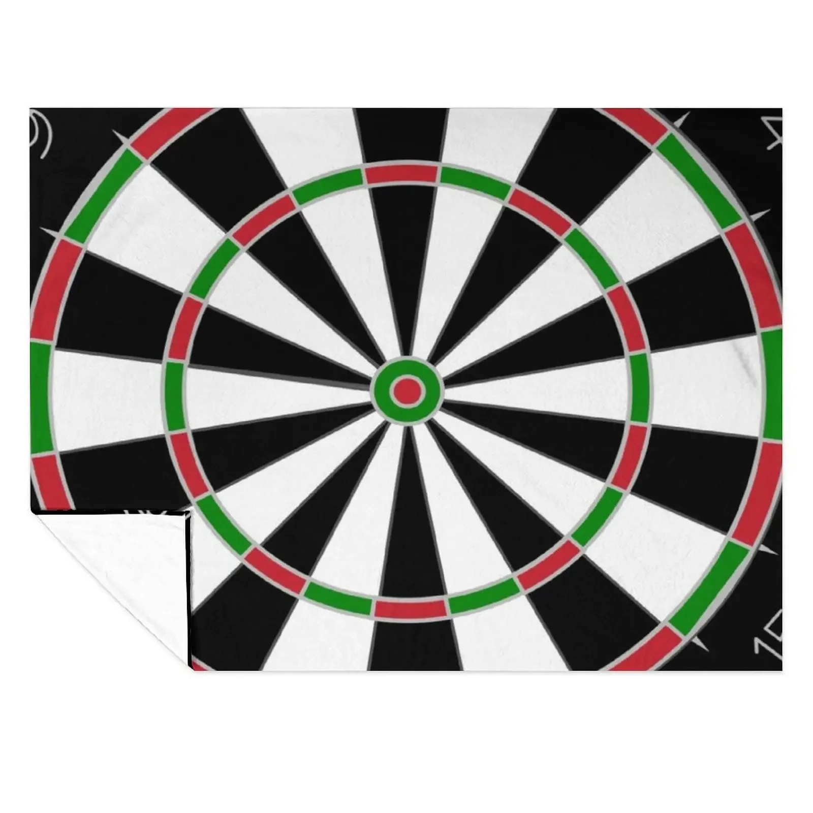 

Dart Board Throw Blanket Soft Shaggy Travel Quilt Blankets
