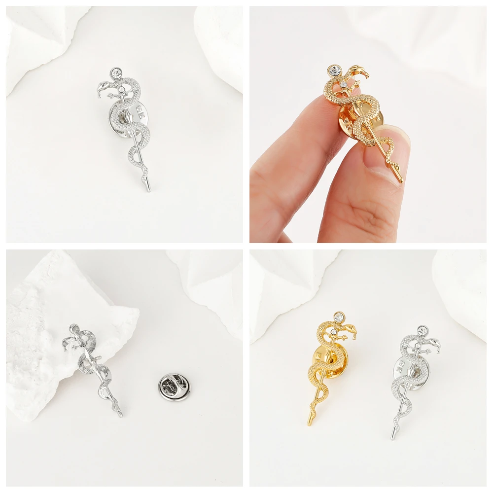Hanreshe Medical Mixed Brooches Pins Wholesale Doctor Nurse Backpack Collar Lapel Badge Accessories Medicine Jewelry Gifts