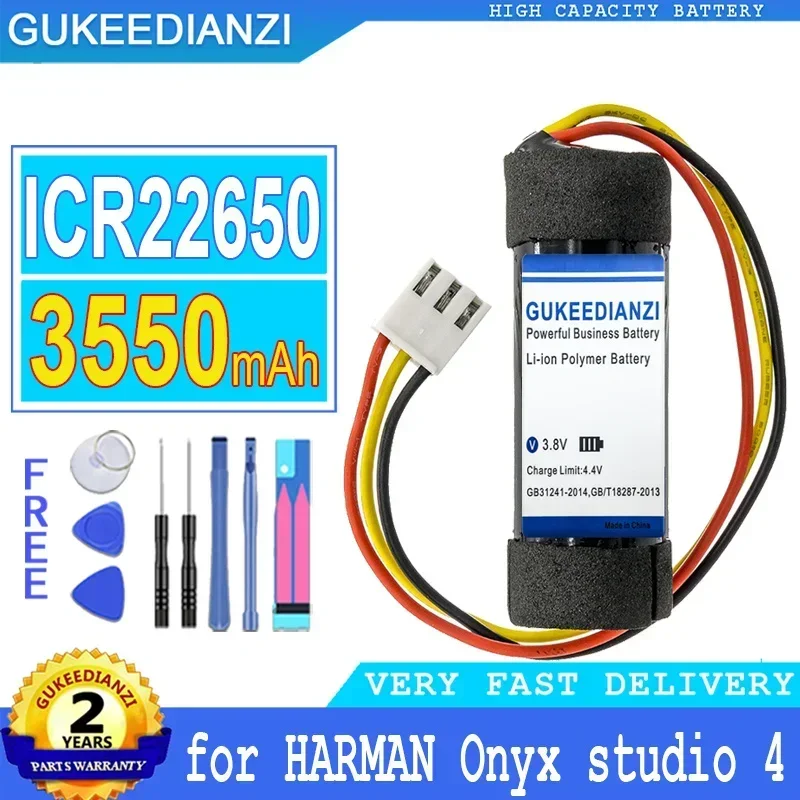 For HARMAN/KARDON Onyx studio 4, ICR22650 3550mAh Speaker Battery