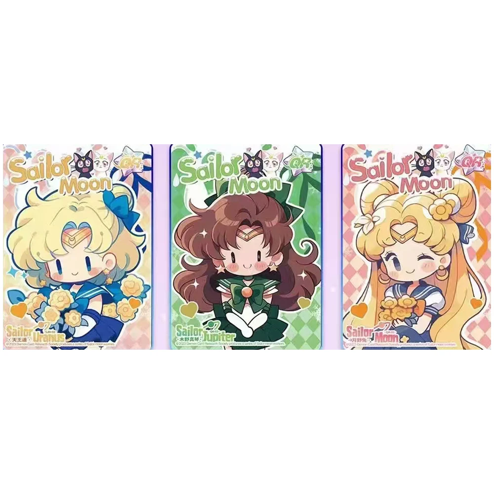 Großhandel Sailor Moon Sammelkarten Anime Charakter Hübsches Mädchen Schönheit Niedliche Tsukino Usagi Kindergeschenke