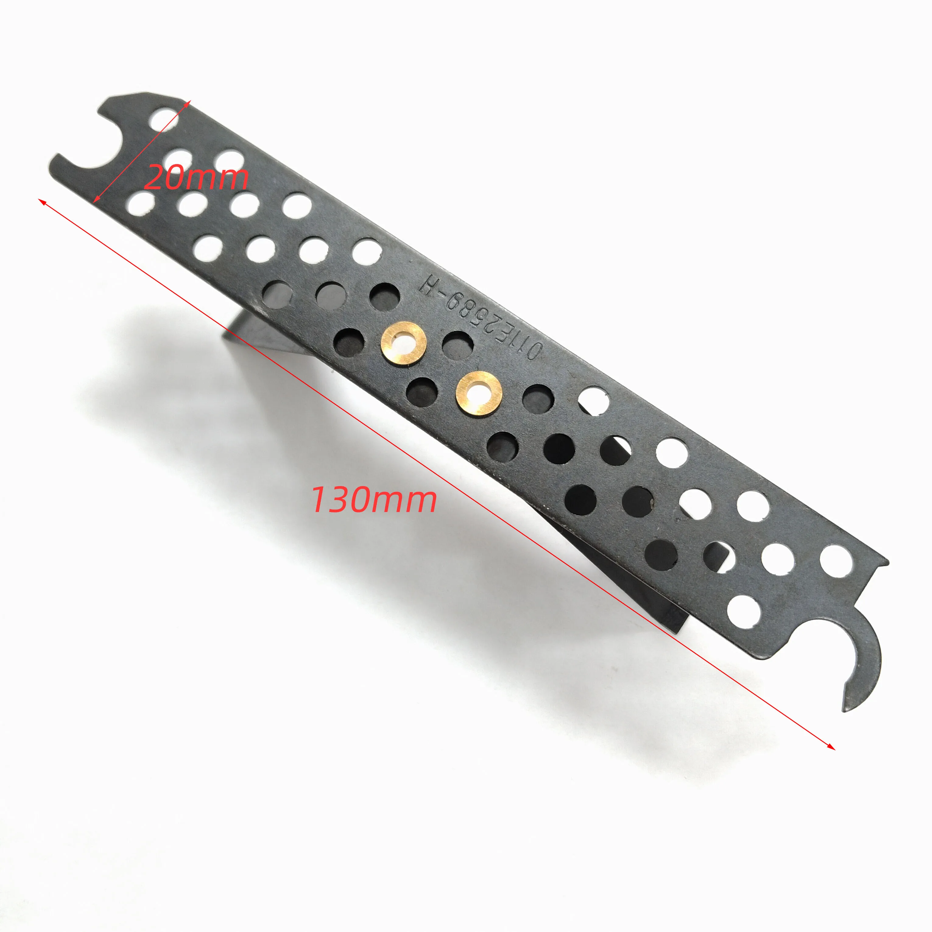 

5 шт., стальная пластина моста тягового манометра 130x20x15 мм для деталей печатной машины Roland 700