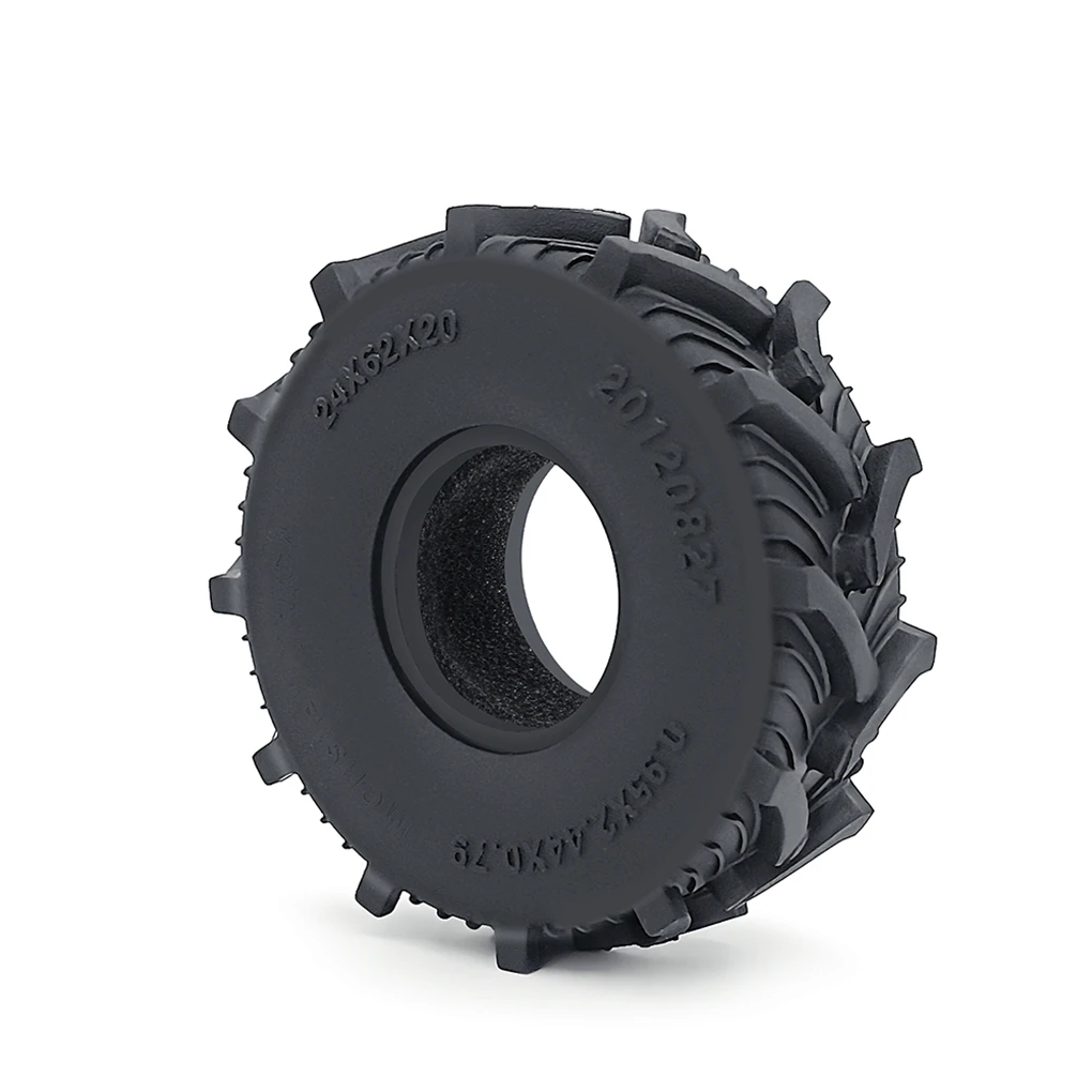 RCGOFOLLOW Crawler Ruota Pneumatici Diametro Larghezza 1/18 1/24 Trx4m Scx24 Fcx24 Fcx RC Parte di Automobile RC Accessori Auto Parti di Ricambio