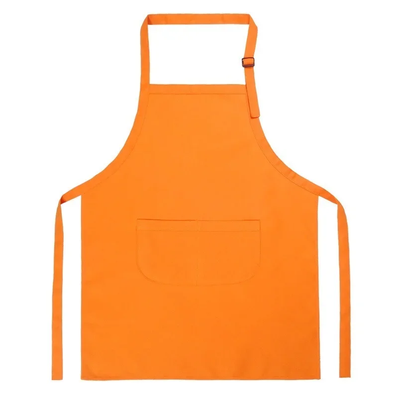 Children Front Pocket Bib Apron Kid Boys Girls Apron Kitchen Child Craft Kids Apron Child Painting Cooking Baby Pinafore