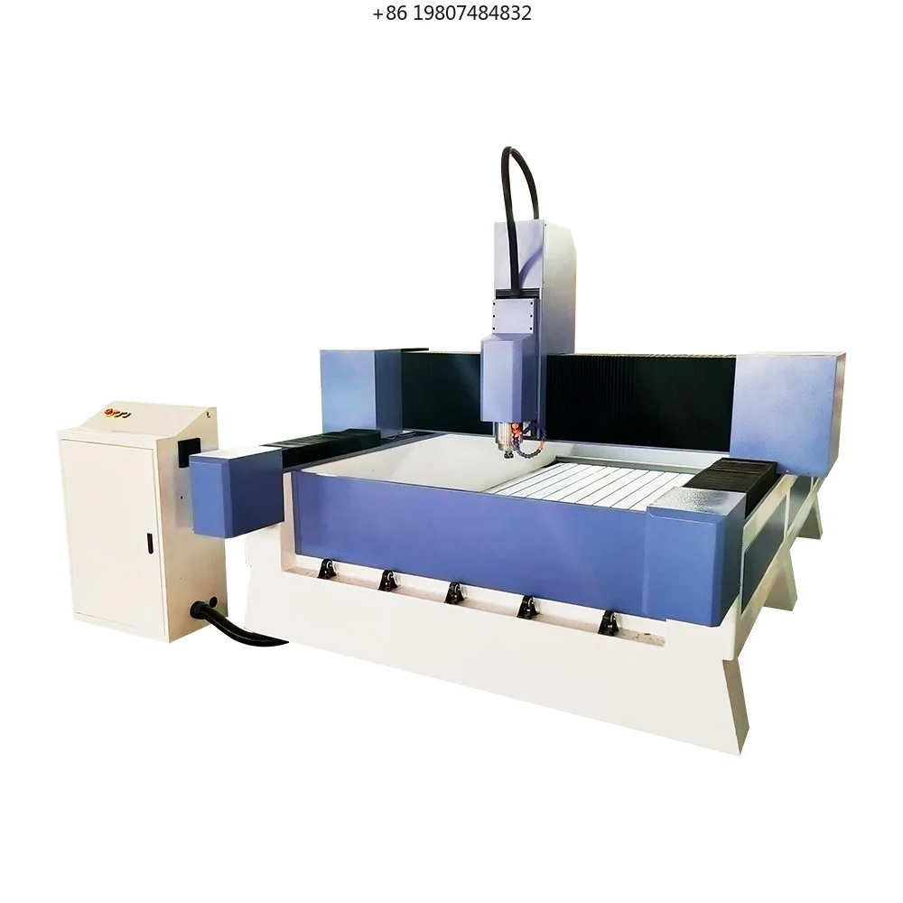 ISO 9001 Industrial 1325 Stone Engraving Machine, High Torque Equipment for Tombstone Mural Carving on Marble Granite