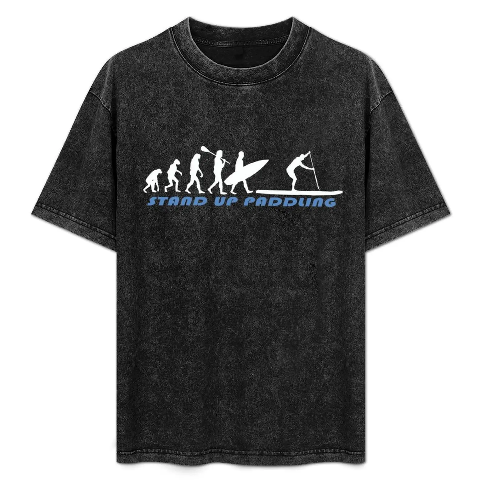 Stand Up Paddling - SUP Evolution T-Shirt blanks rapper graphic tees summer tops clothes for men