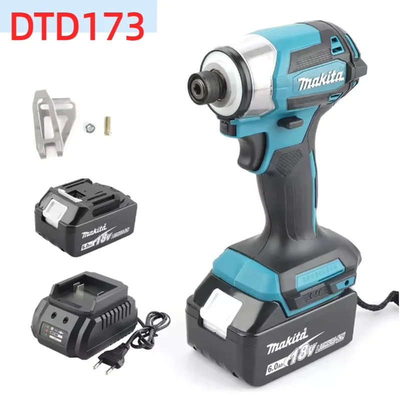 

@2026 Makita DTD173 18V cordless impact drill,180 N.m brushless electric screwdriver,multi-functional household tool,LED light