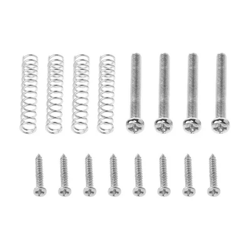 Humbucker Pickup Screws Springs Practical Ring Surround Mounting Guitar Parts Musical Instrument Accessories