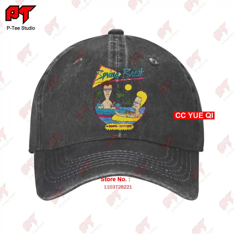 Mtv Beavis And Butthead Spring Break Beach Baseball Caps Truck Cap NV7N