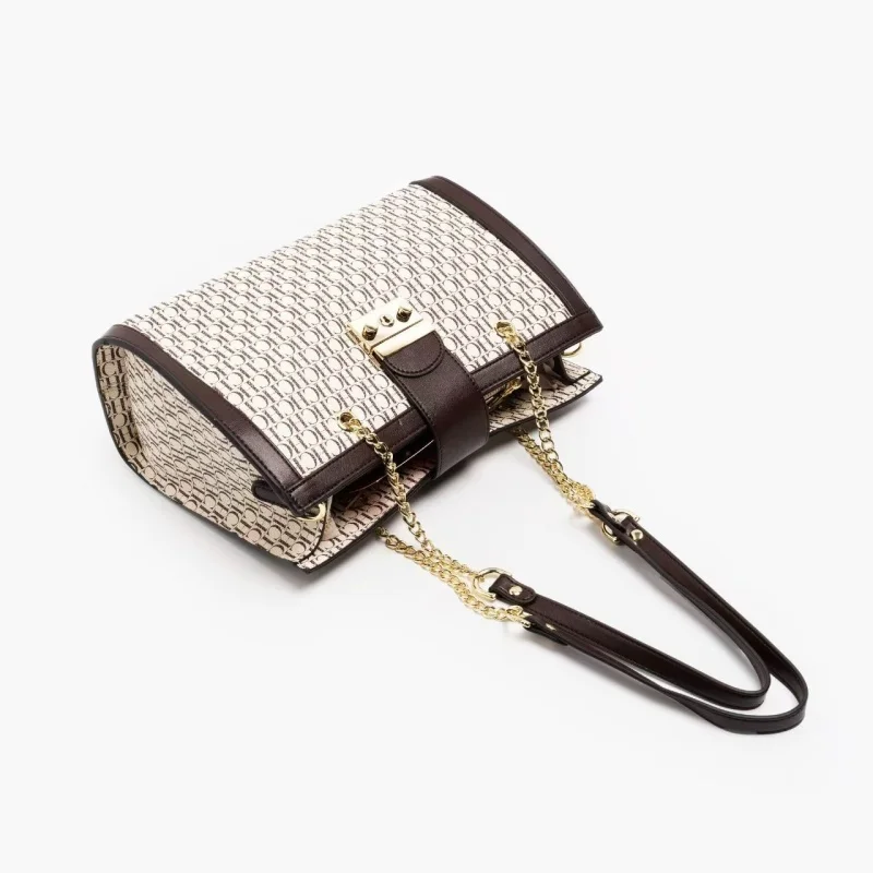 Bolso Tote de Gran Capacidad CH Senior Design, Bolso de Hombro para Mujer, Versátil, Estilo Europeo Americano, Bolsos Mujer