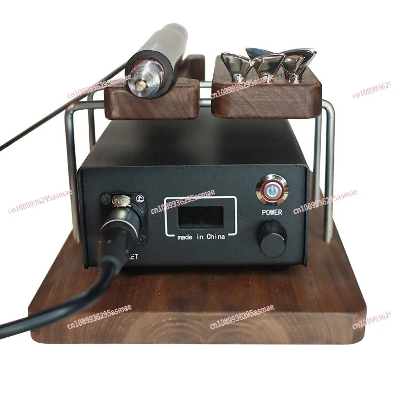 Digital display multi-functional leather edge ironing machine handmade leather goods edge pressing drum press