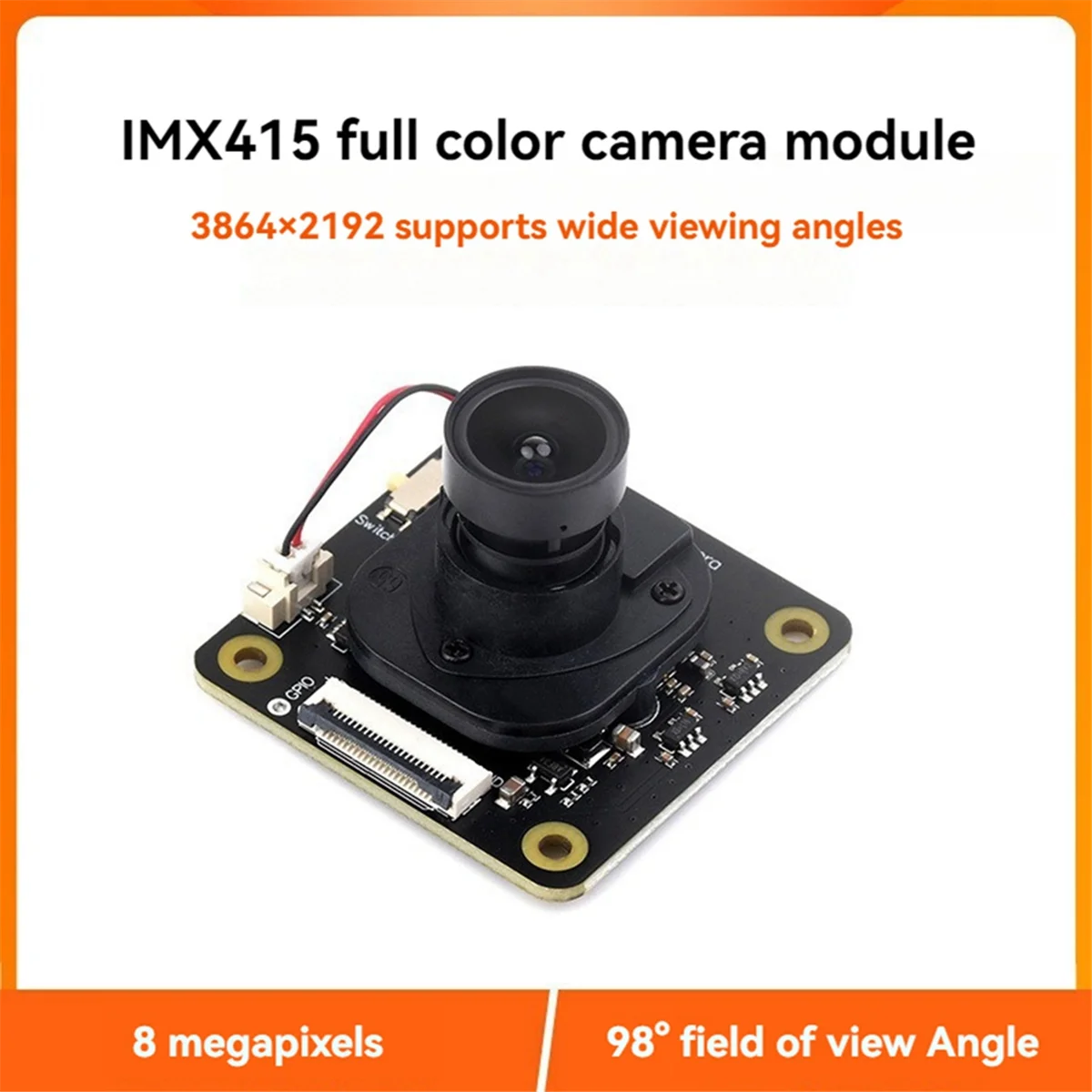 Hot sale  IMX415 Photosensitive Chip 8MP Camera Module High Signal-to-Noise Ratio Low Illumination Low Distortion