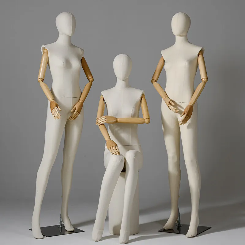 Full body cloth model props female activist Korean version women's clothing display stand window stand clothing store model