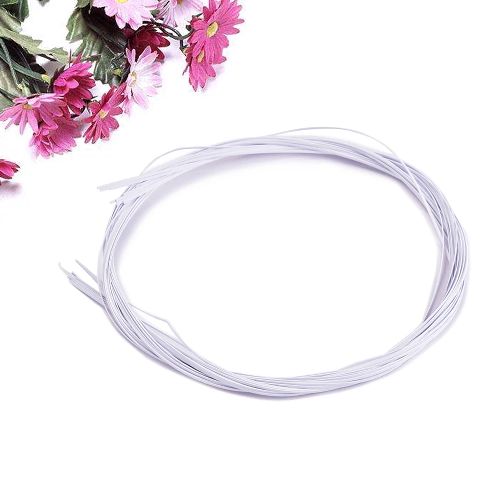 

10 Pcs White Binding Inlay Trim Luthier Guitar Parts Accessories Component