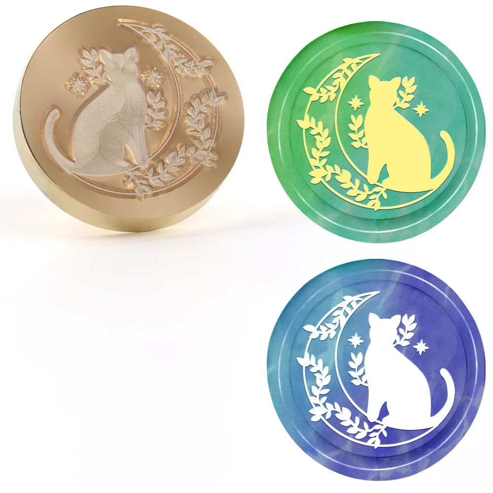 Love Paw Print, vijfpuntige ster lakzegelzegels verwisselbare koperen stempelkoppen voor het versieren van geschenken en wenskaarten