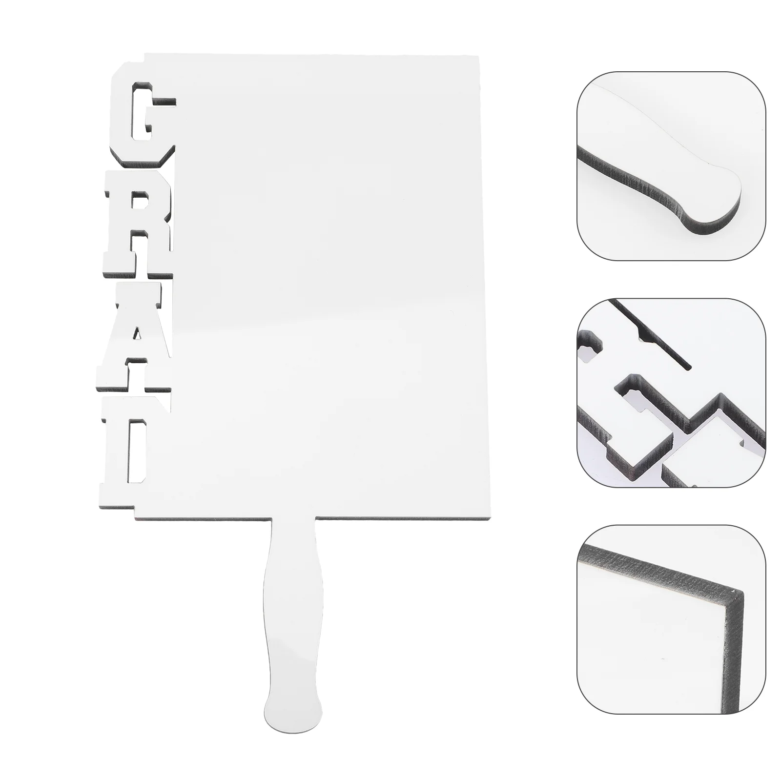

Fan Photo Frame Great View of Photos Grad Sublimation Picture Decorate Unique Blank